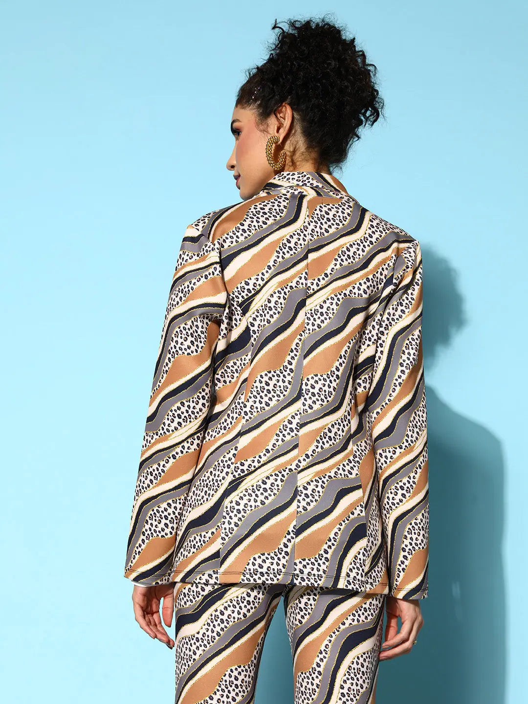 Cheetah Print Blazer - Trendy Women's Jackets & Outerwear