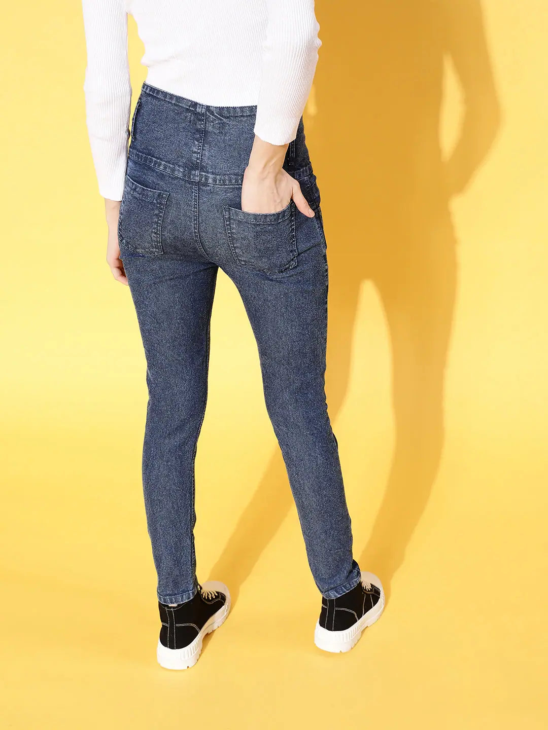 Blue High Waist Jeans | Women's Western Clothing & Outfits