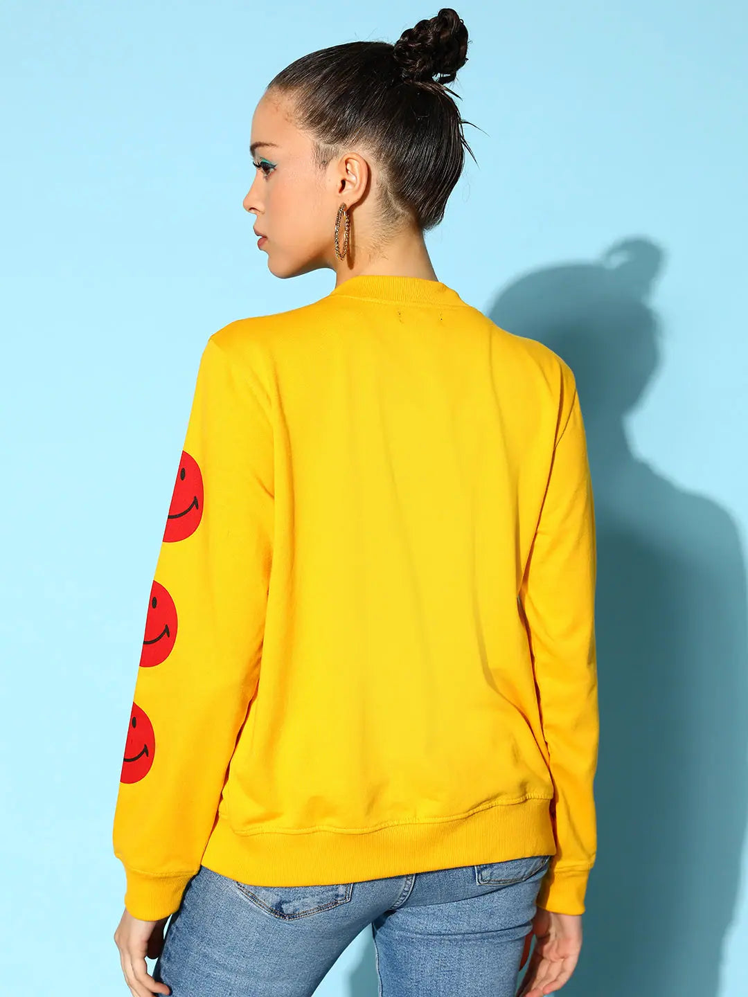 Women's Yellow Varsity Jacket | Trendy Women's Fashion Jackets