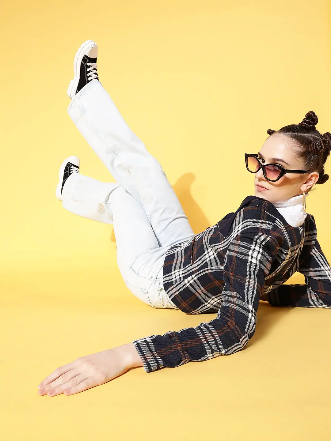 Navy Biker Jacket | Stylish Women's Fashion Jackets & Coats