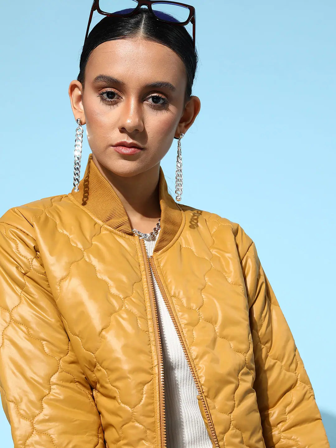 Mustard Puffer Jacket - Women's Fashion Jackets & Outerwear