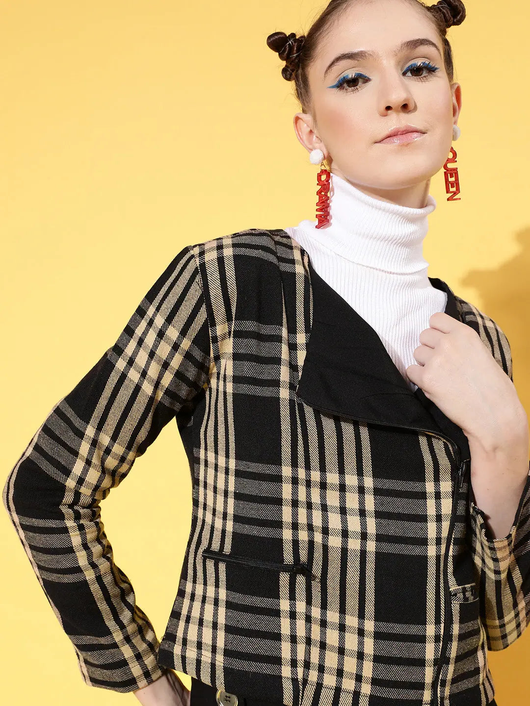 Brown Biker Jacket | Women's Fashion Jackets & Outerwear