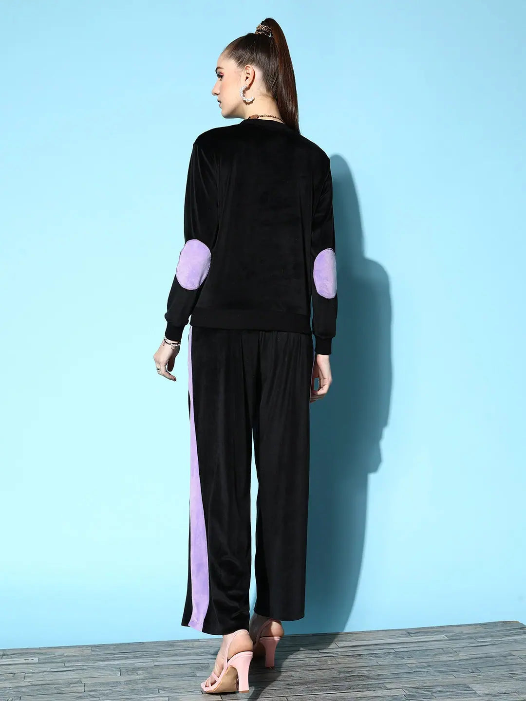 Women's Lehenga Black Solid Jumpsuit and Sets