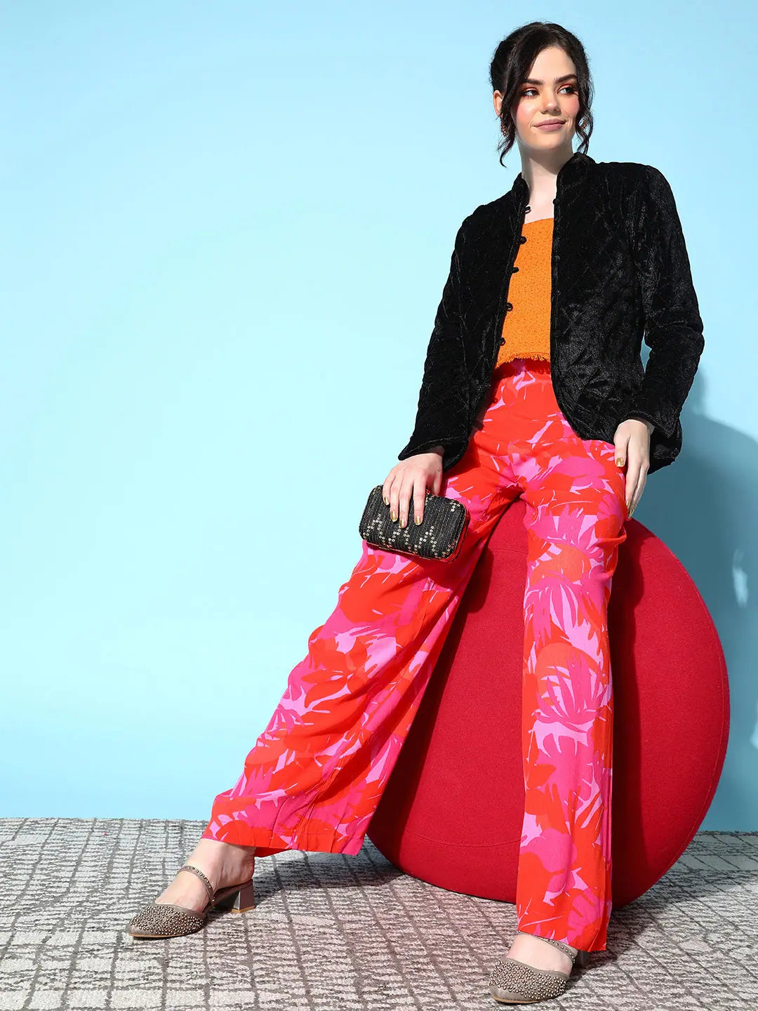 Black Full Sleeve Women's Jacket | Trendy Women's Outerwear