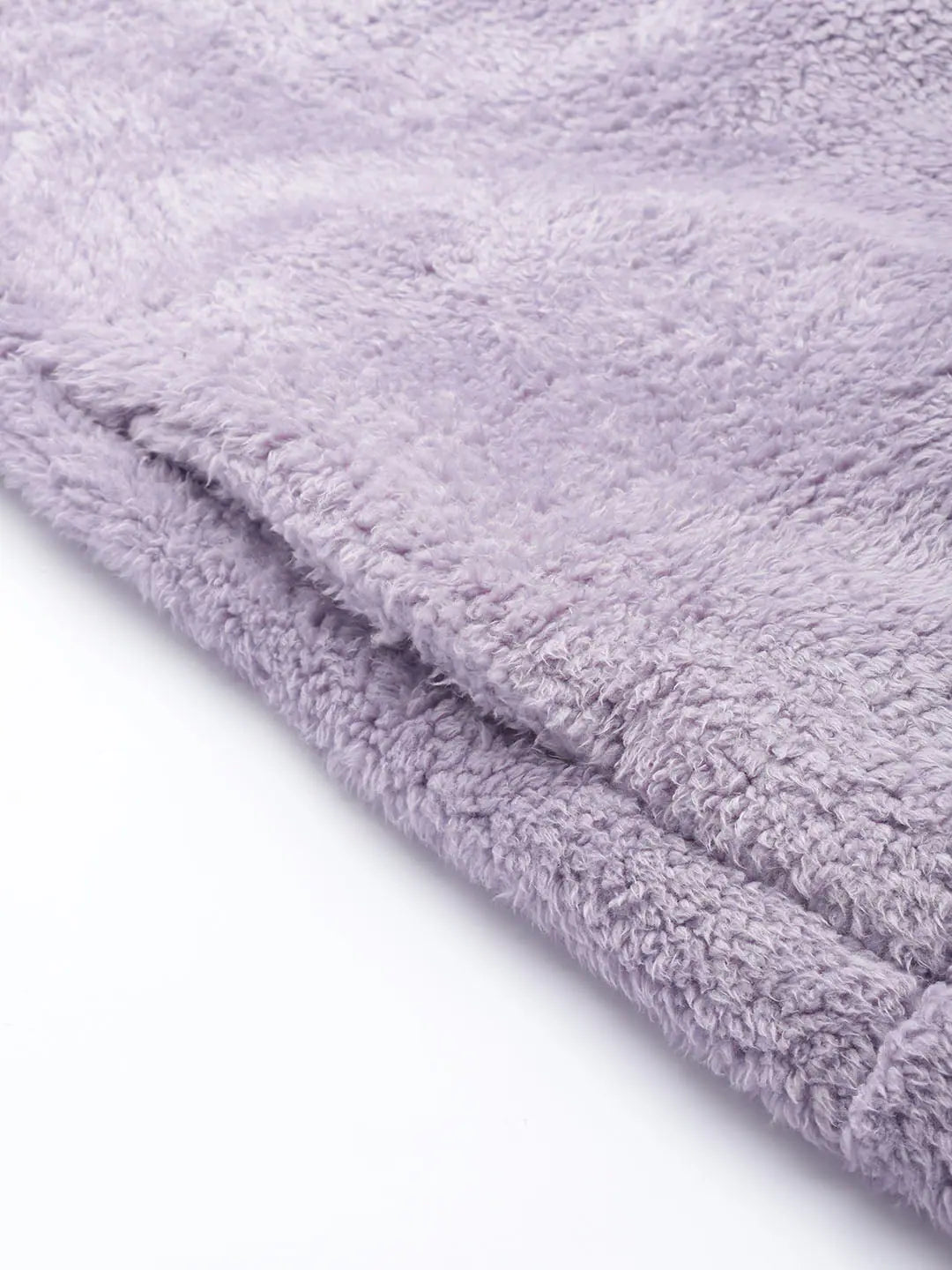 Lavender Faux Fur Hoodie | Women's Western Clothing Style