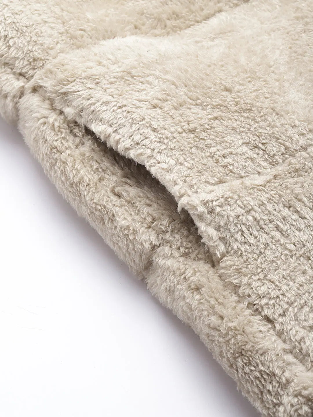 Beige Quilted Fur Jacket | Women's Winter Coats & Fashion