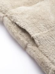 Women Solid Beige Full Sleeve Jacket