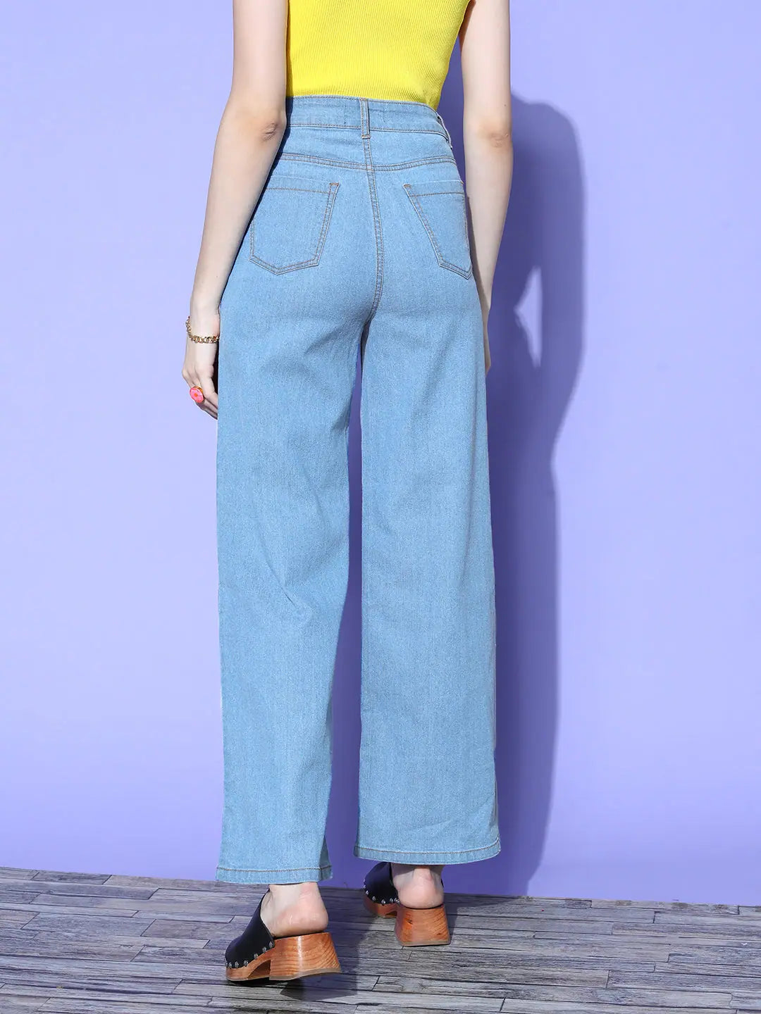 Blue Rising Sun Jeans | Women's Printed Denim Style