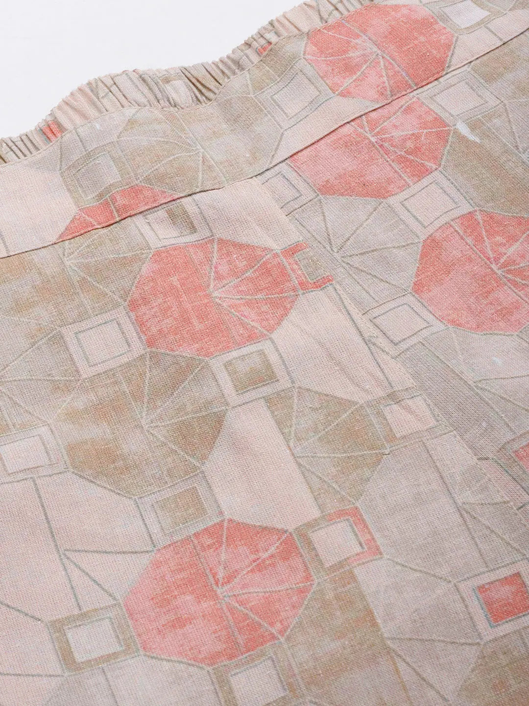 Geometric Cotton Kurta Sets | Women's Indian Designer Kurta Sets