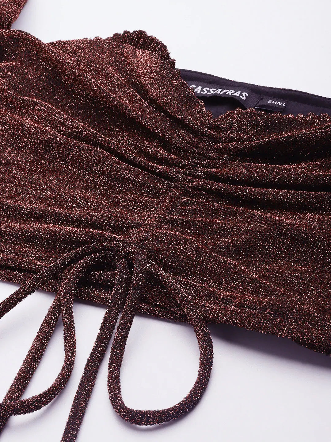 Pink Lurex Off Shoulder Top | Women's Western Wear Outfit