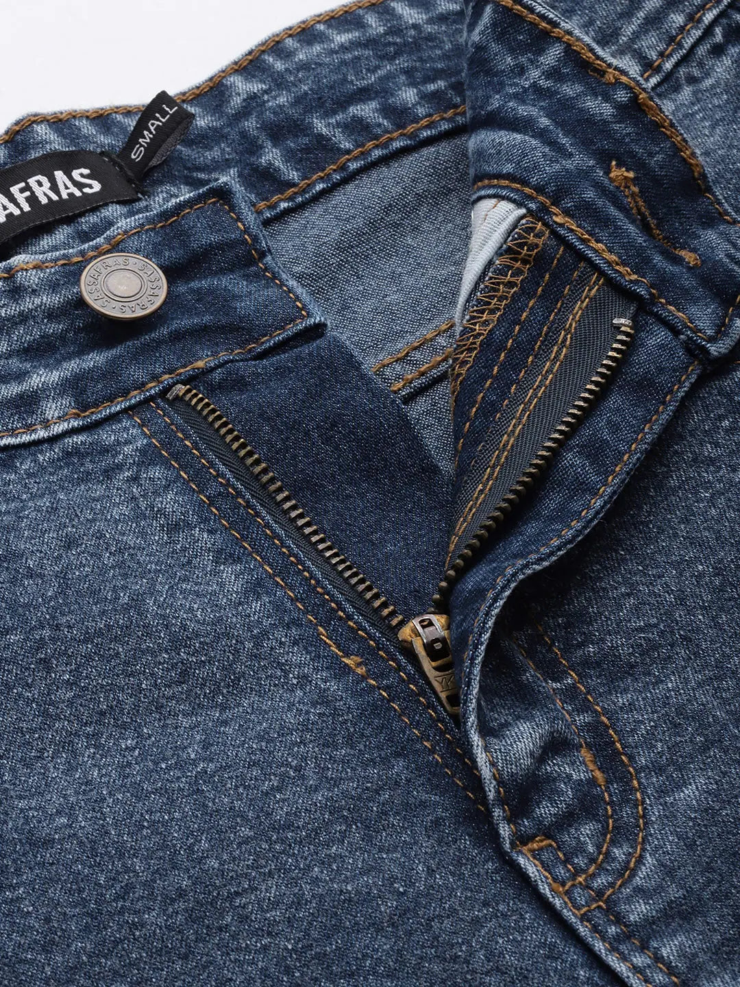 Blue Side Button Jeans | Women's Western Wear Outfits
