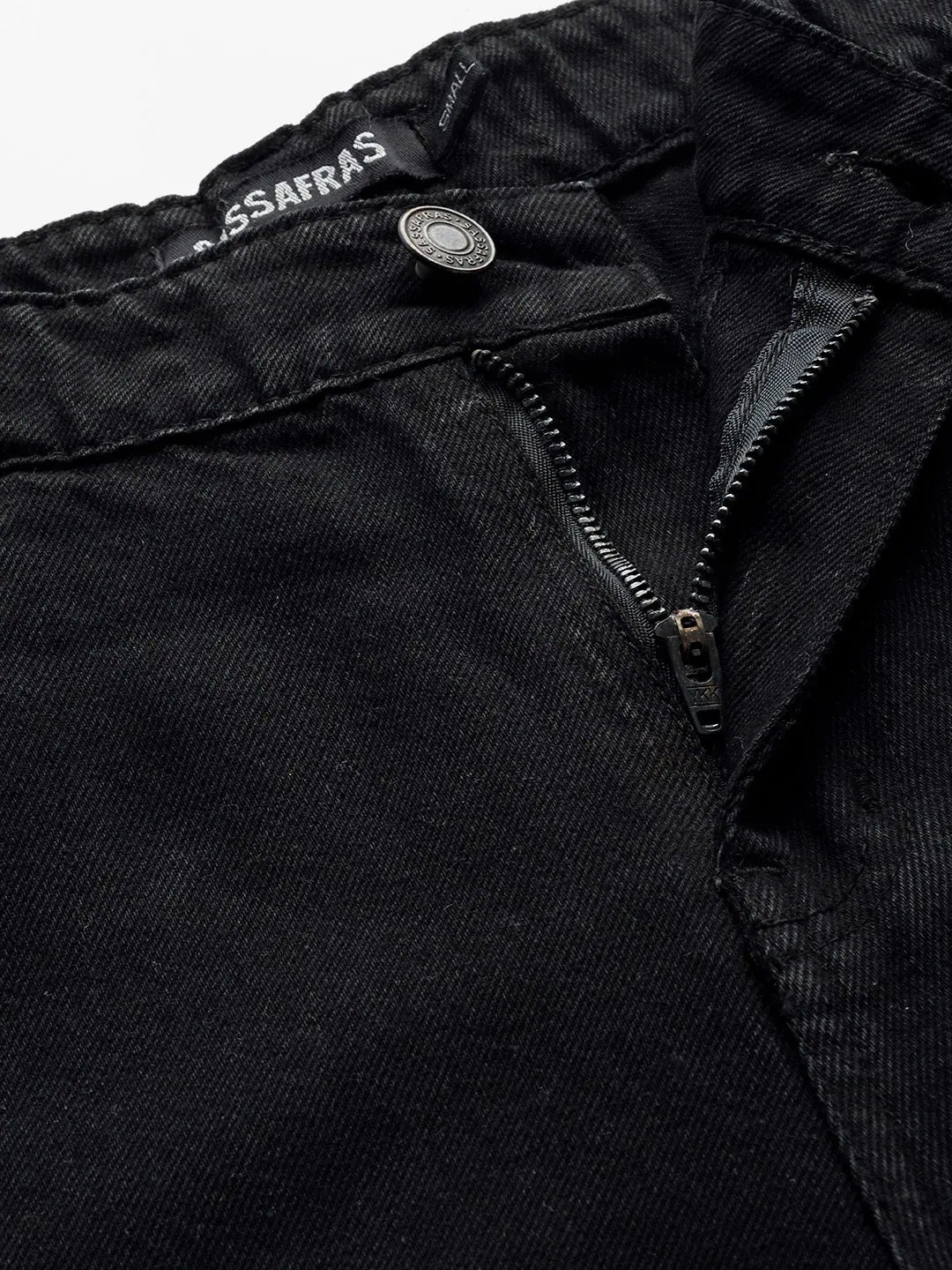 Black Side Chain Slit Jeans | Women's Western Wear