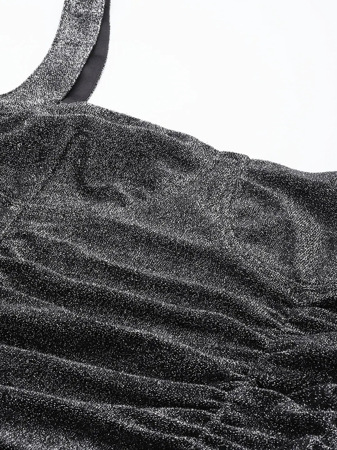 Silver Lurex Bodycon Dress | Party Wear Lehenga Option