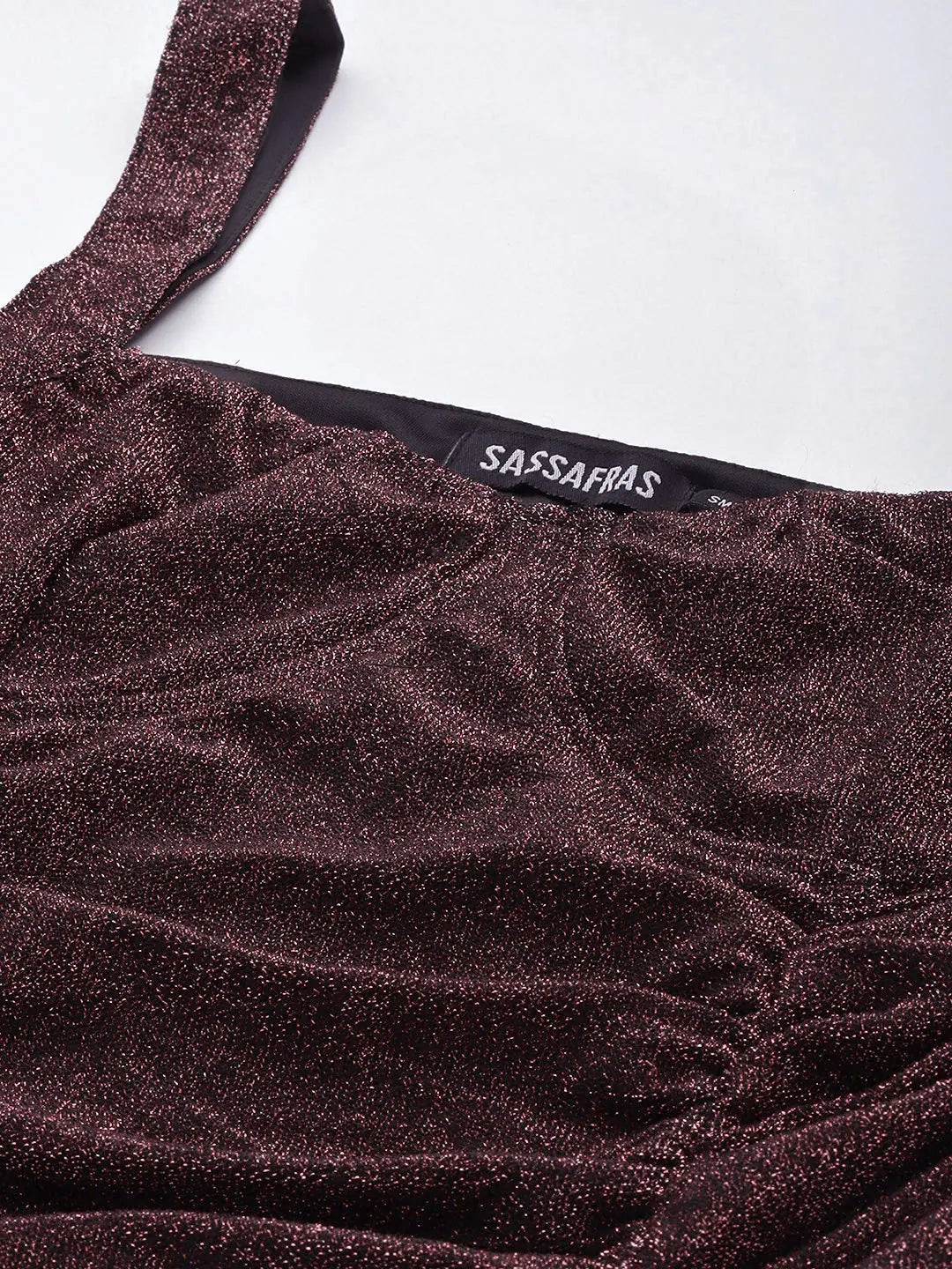 Pink Lurex Bodycon Dress | Party Wear Lehenga Alternative