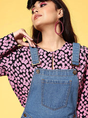 Women Solid Blue Jumpsuits & Sets