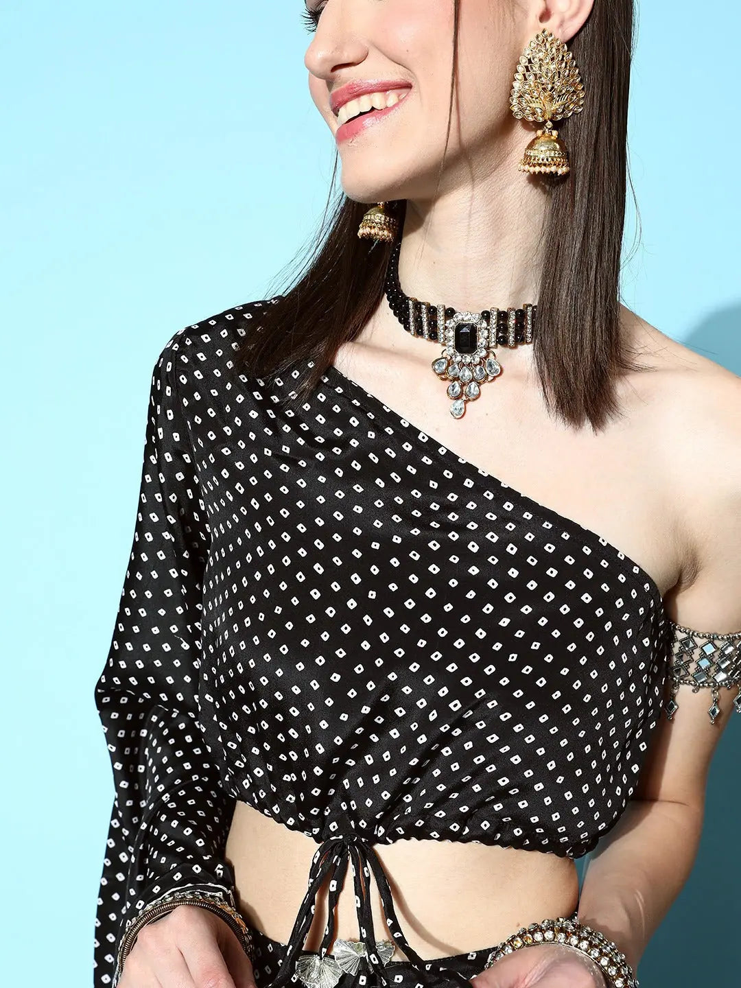 Tie & Dye One Shoulder Top | Women's Western Wear Online