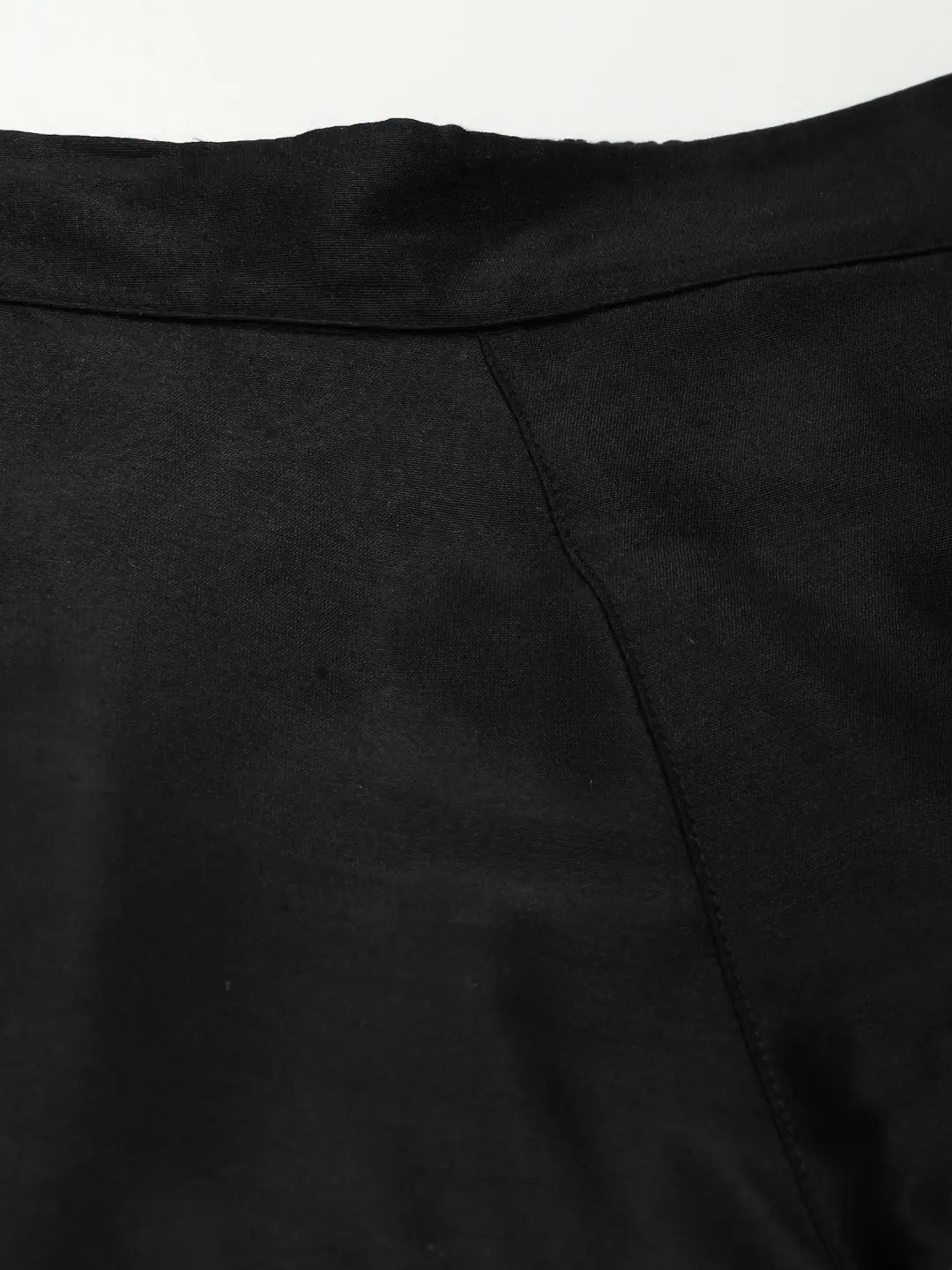 Black Organza Pencil Pants - Stylish Designer Ethnic Pants