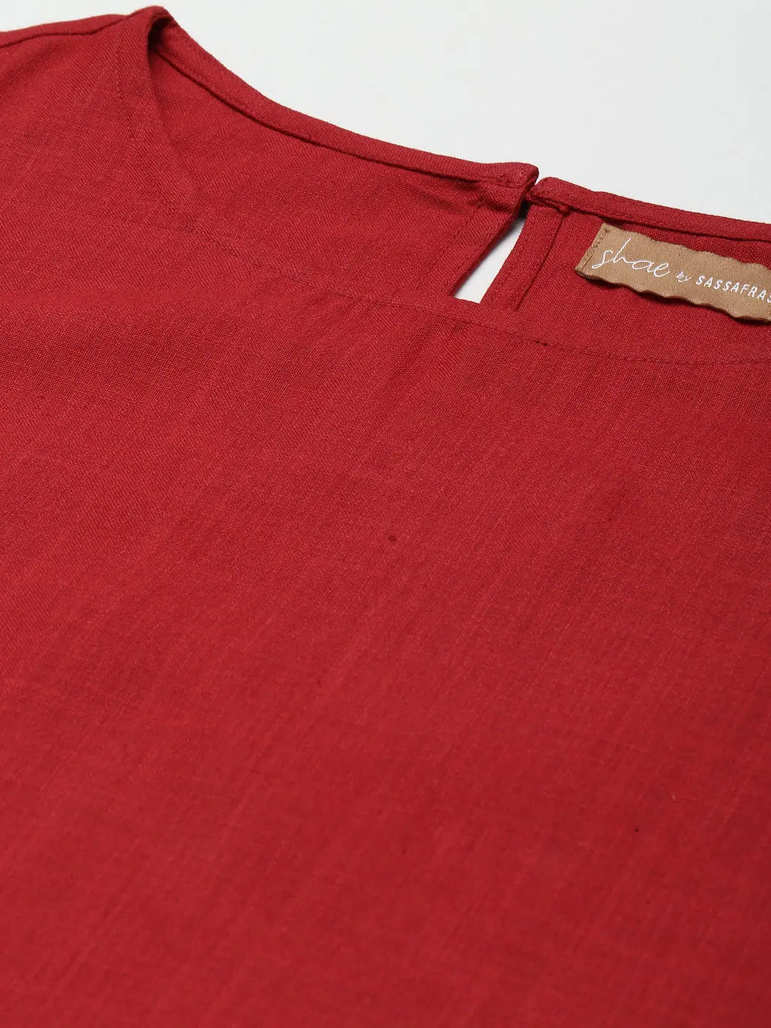 Maroon Elephant Print Dress | Unique Indian Dresses Online