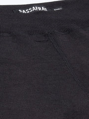 Women Black Rib ACTIVE Shorts