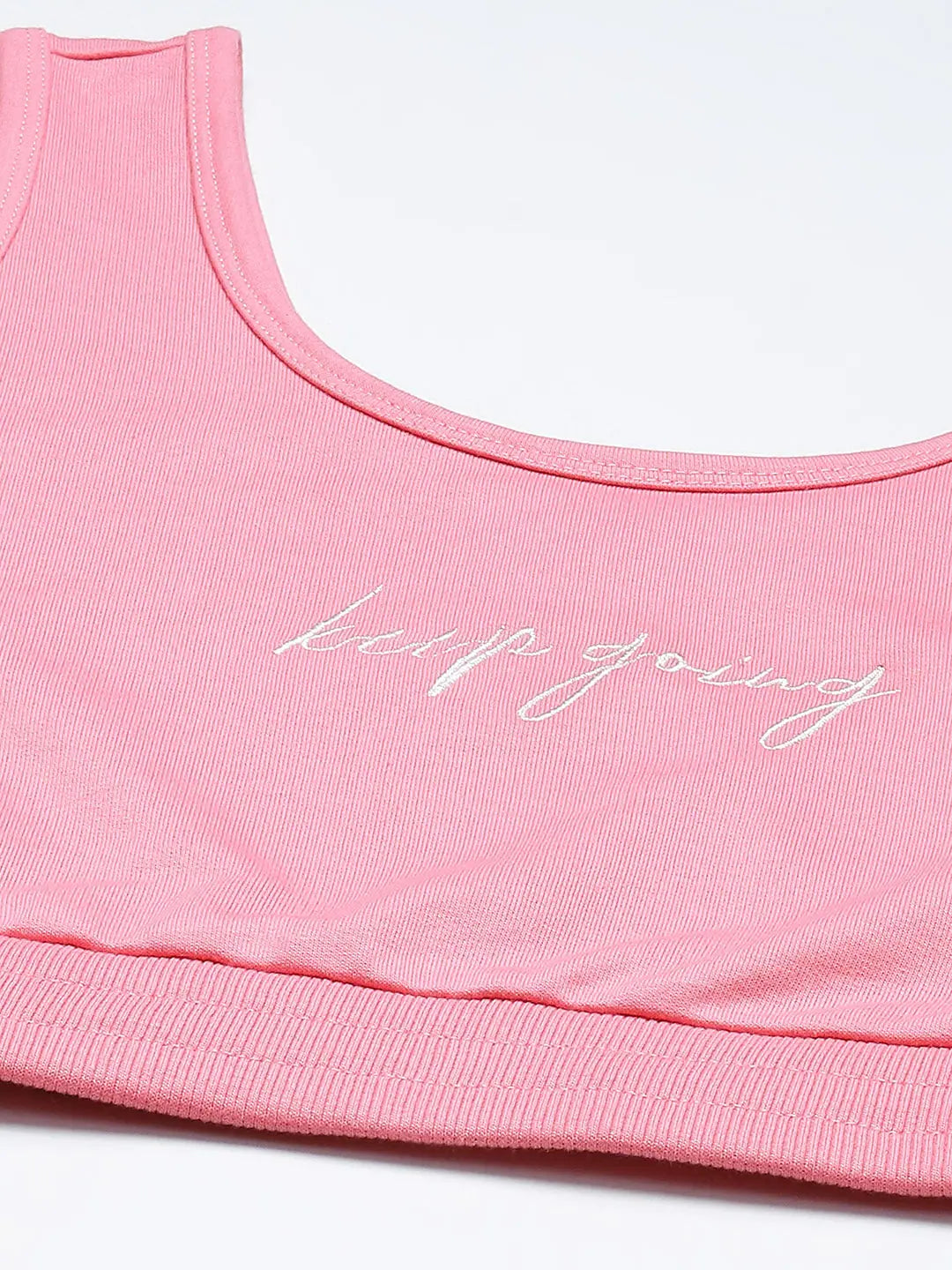 Wholesale Women Pink Terry ACTIVE Tank Top With Track Pants