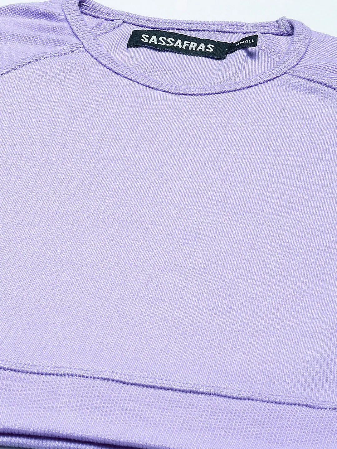 Lavender Jumpsuit Set | Women's Polyester Active Wear