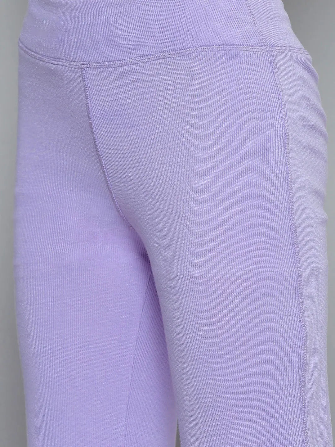 Lavender Jumpsuit Set | Women's Polyester Active Wear