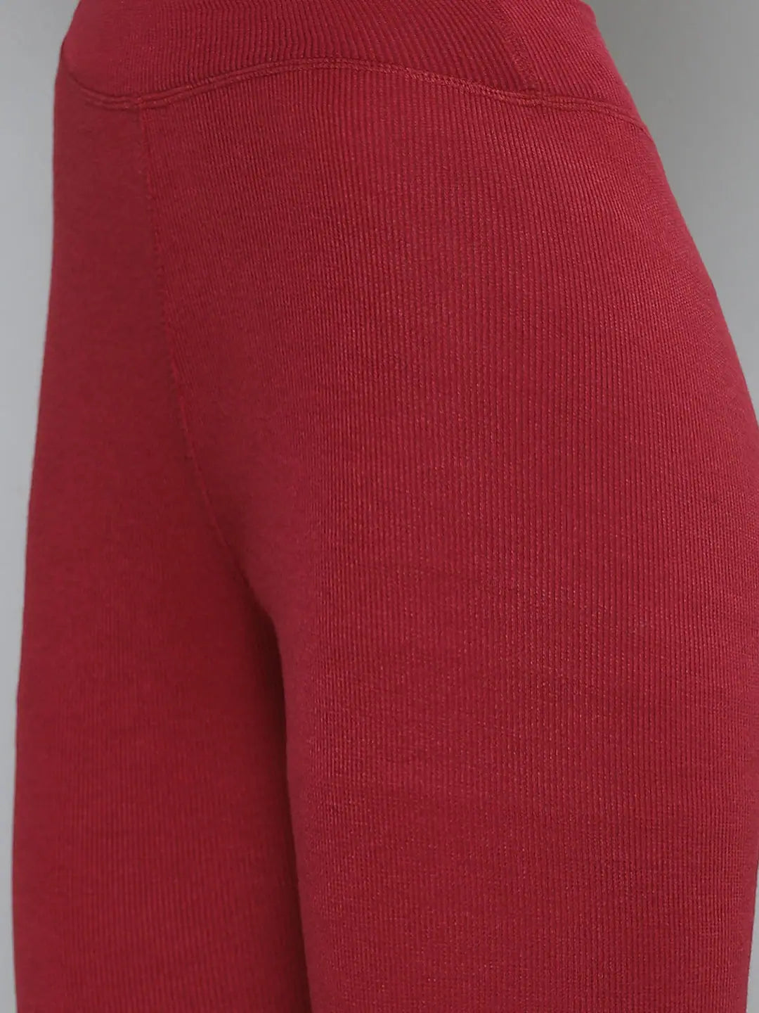 Wholesale Women Maroon Rib ACTIVE Crop Top With Tights