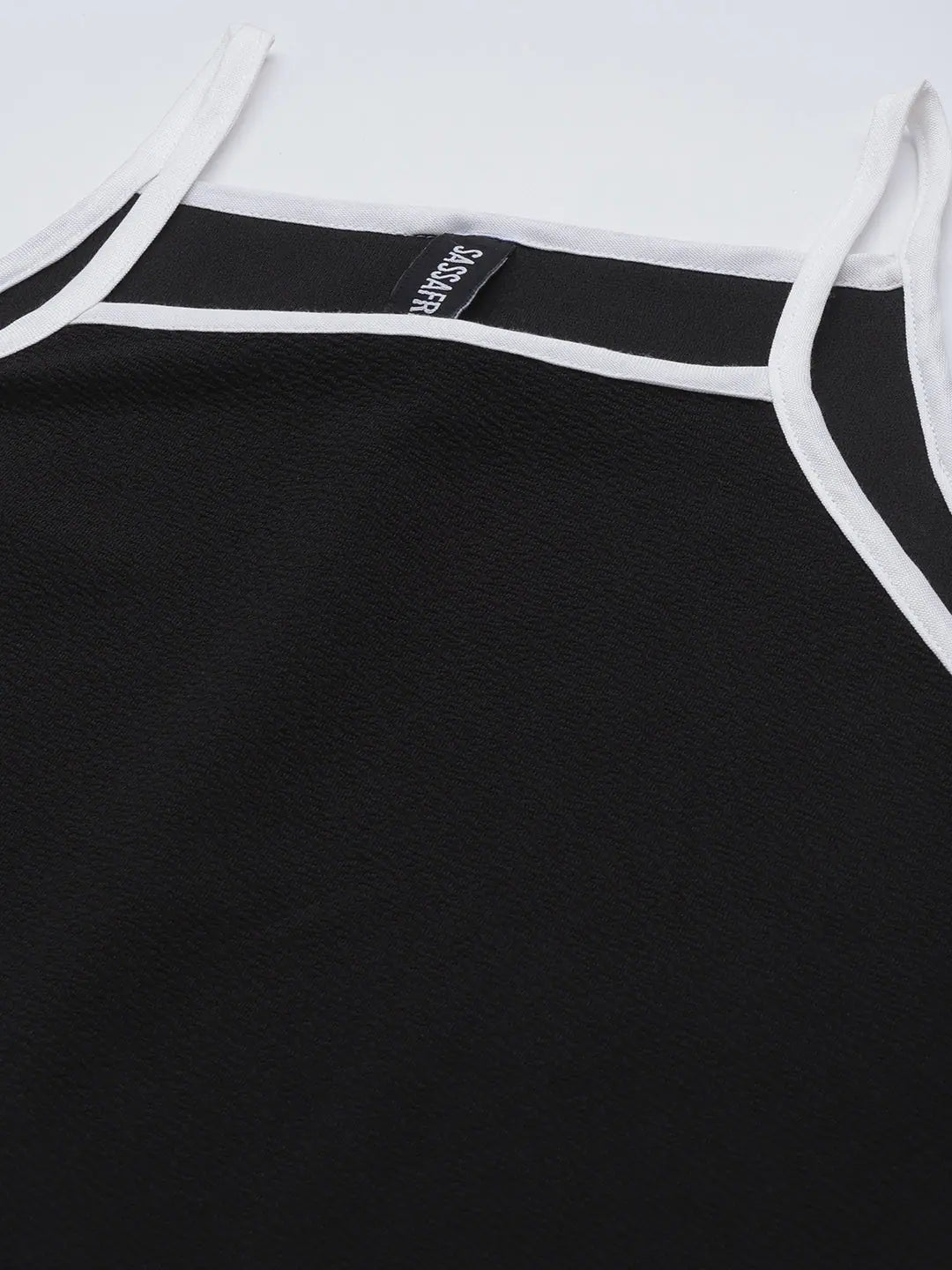 Black & White Bodycon Dress | Women's Stylish Knee-Length Dress