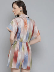 Women Printed Multicolor Jumpsuits & Sets