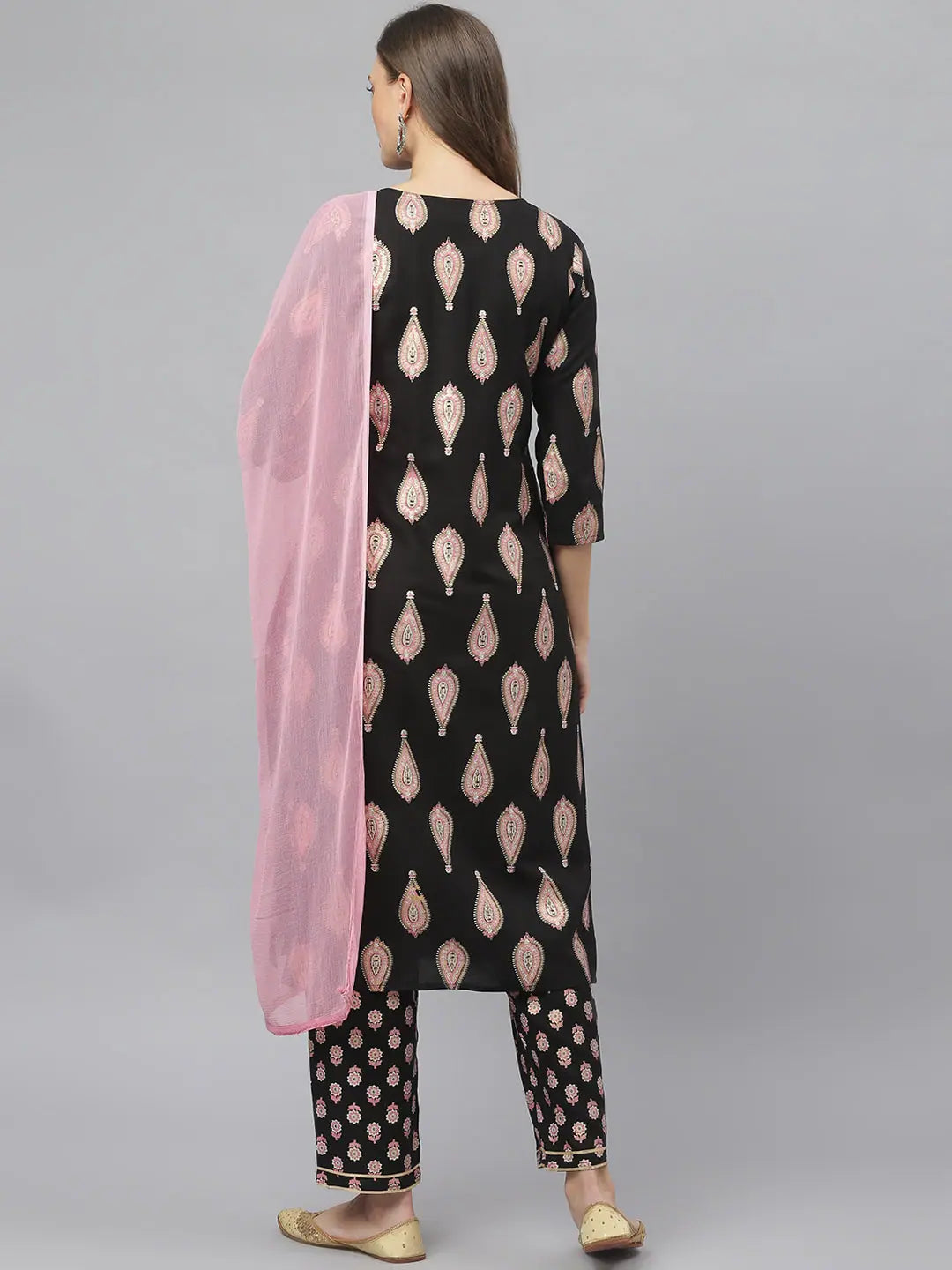 Floral Print Kurta Pant Dupatta Set | Women's Designer Kurta Sets