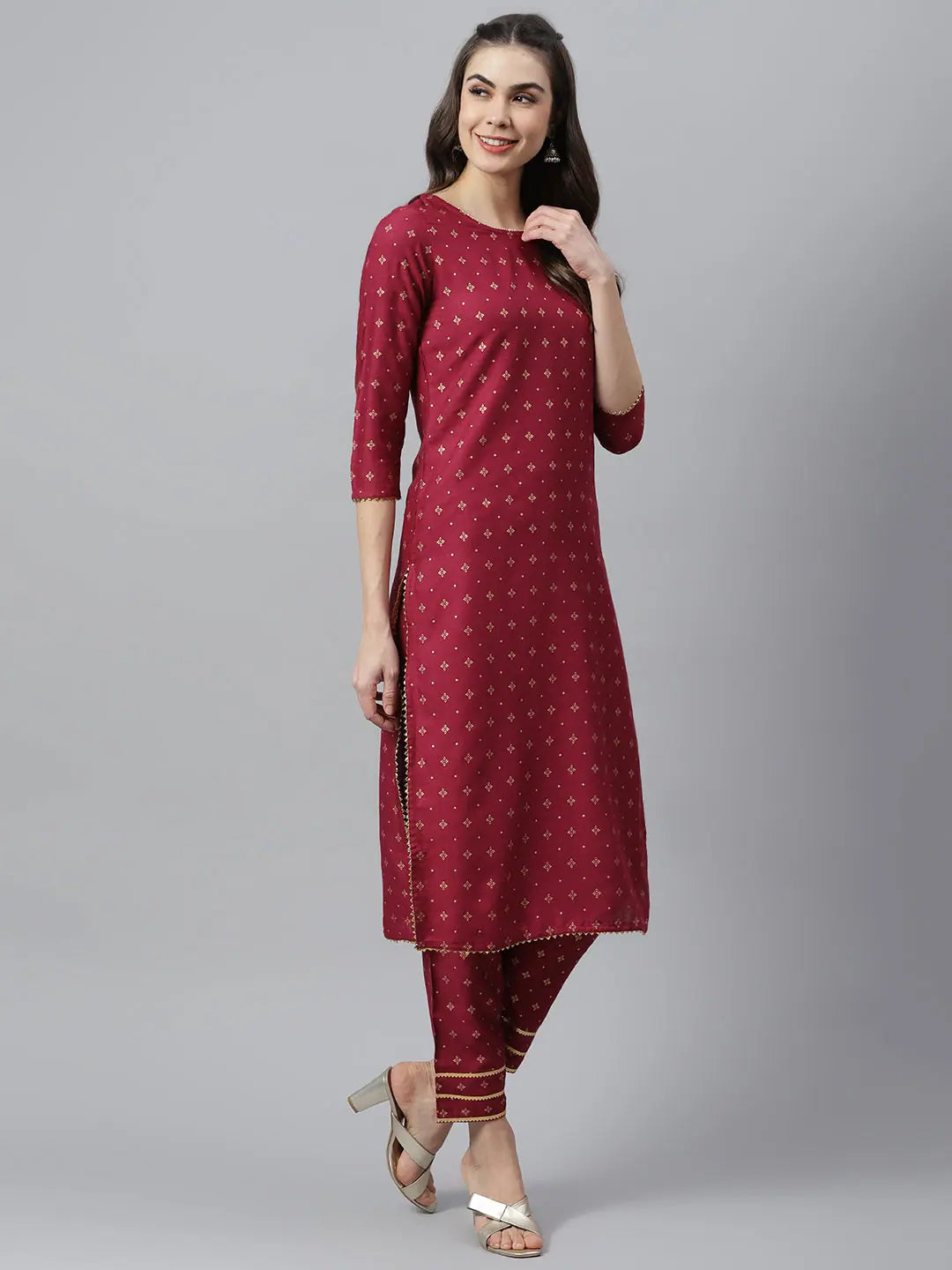 Women's Printed Kurta Set - Indian Kurta Sets for Women