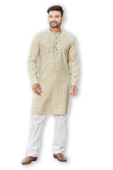 Authentics Kurta Pyjama Set Chikoo