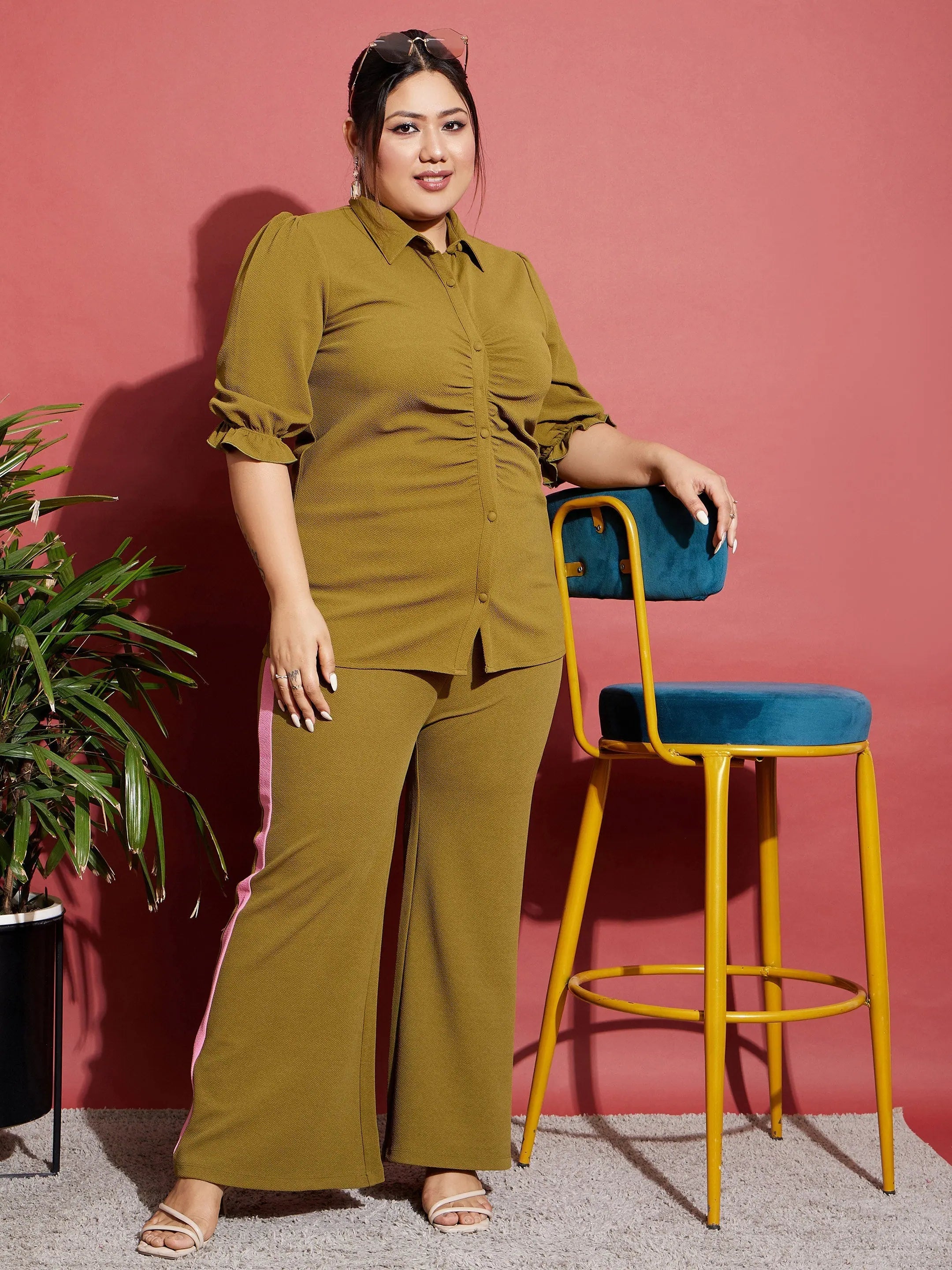 Olive Jumpsuit & Set | Women's Designer Lehenga Collection