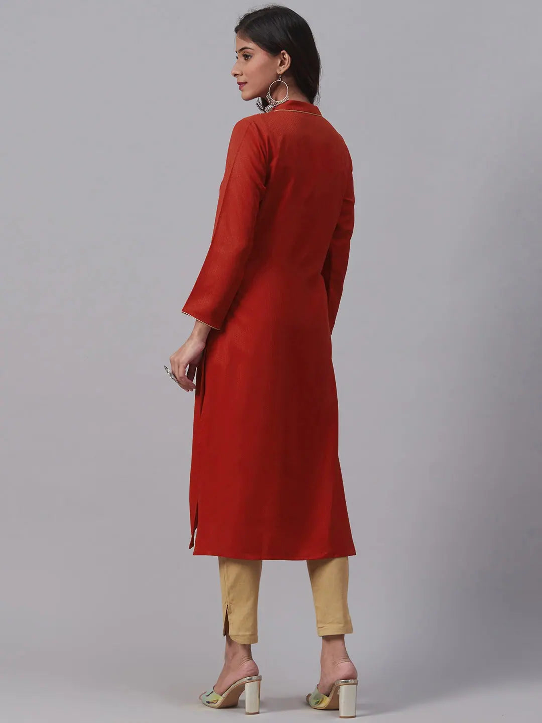 Embroidered Cotton Kurta for Women | Elegant Indian Kurtis