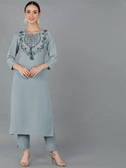 Women Silk Blend Yoke-VCK9008_3XL