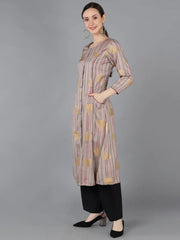 Women Cotton Striped Printed-VCK8499A_M