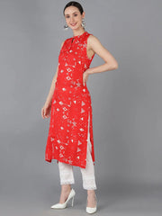 Women Cotton Geometric Printed-VCK8517A_L