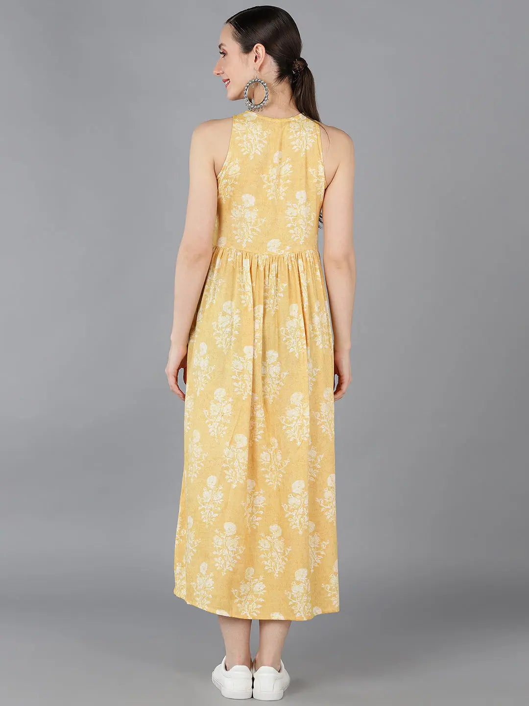 Abstract Printed Cotton Short Kurti for Women | Ahika