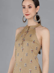 Women Cotton Geometric Printed-VCK8510A_L