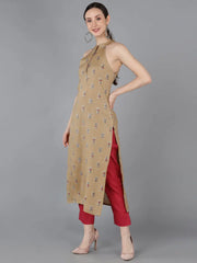 Women Cotton Geometric Printed-VCK8510A_L