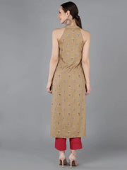 Women Cotton Geometric Printed-VCK8510A_L