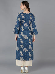 Women Cotton Abstract Printed-VCK1286A