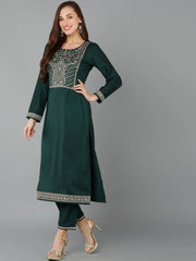 Women Silk Blend Yoke-VCK9114