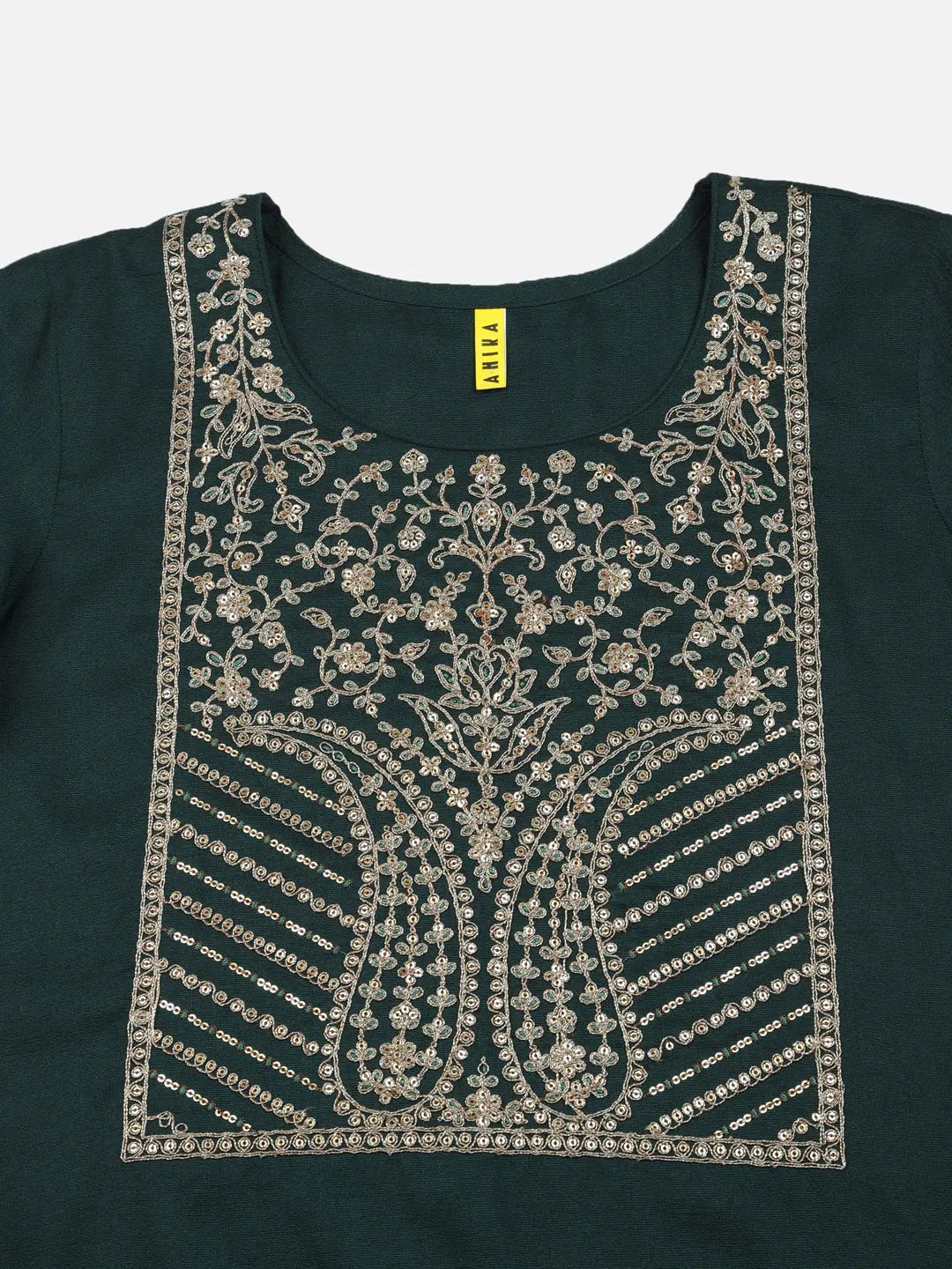 Elegant Silk Blend Indian Kurta | Solid Women's Kurtis Online