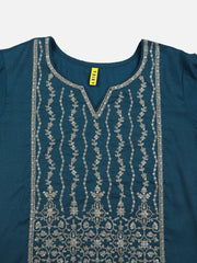 Women Silk Blend Yoke