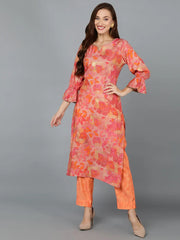 Women Silk Blend Floral-VCK9139_3XL