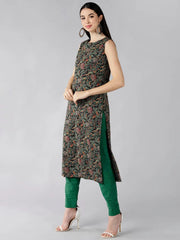 Women's Cotton Printed Kurta-VCK8490