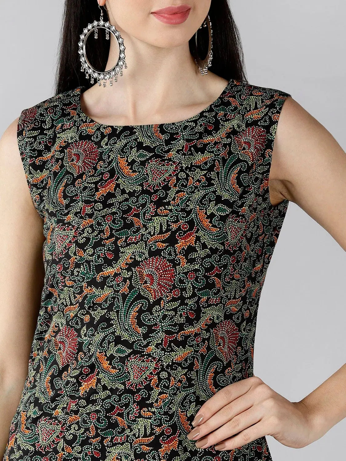 Printed Cotton Indian Kurta for Women - Stylish and Affordable
