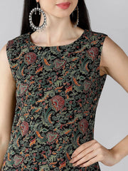 Women's Cotton Printed Kurta-VCK8490