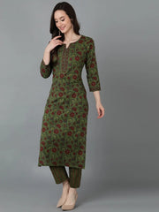 Women Cotton Floral Printed-VCK8885